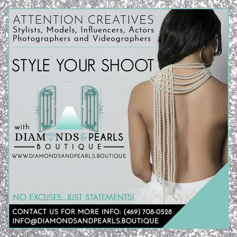 Diamonds and Pearls Style Your Shoot Flyer