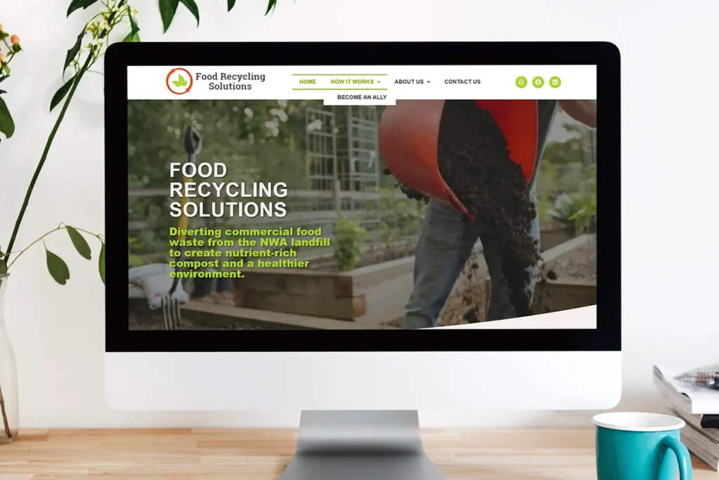 web design Food Recycling Solutions project thumbnail